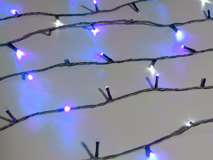 400 BLUE to WHITE Flicker Led Connectable Fairy Lights