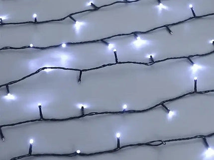 400 COOL WHITE Flicker Led Connectable Fairy Lights