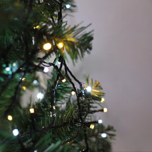 400 WARM WHITE to White Flicker Led Fairy Lights