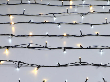400 WARM WHITE to White Flicker Led Fairy Lights
