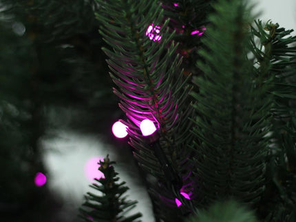 320 PINK Led 8mm Frosted Fairy Lights