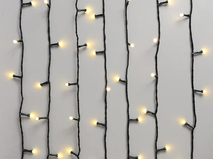 320 WARM WHITE Led 8mm Frosted Fairy Lights