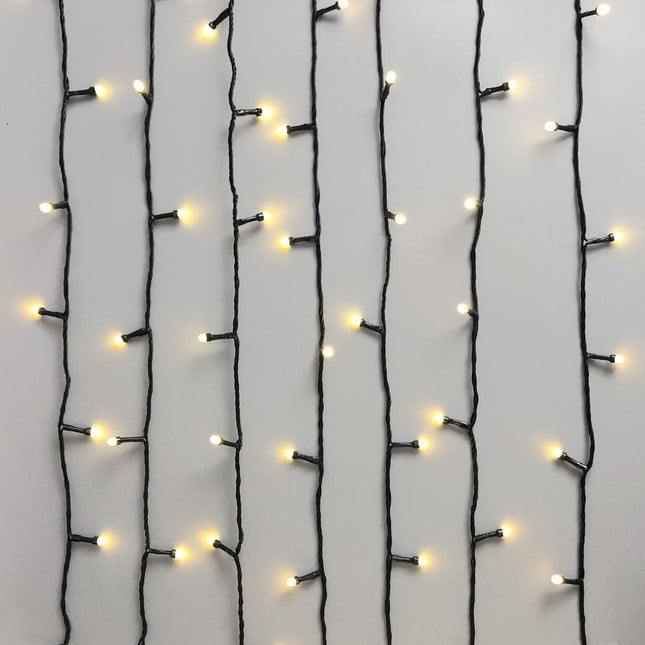 320 WARM WHITE Led 8mm Frosted Fairy Lights