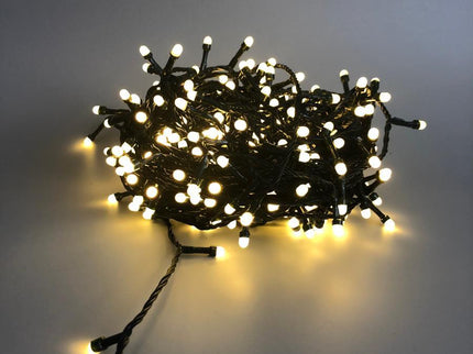 320 WARM WHITE Led 8mm Frosted Fairy Lights