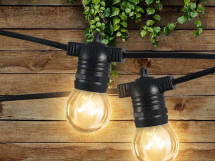 EMITTO 50M Festoon String Lights Christmas 50M 50 Meter for Indoor Outdoor Use.
