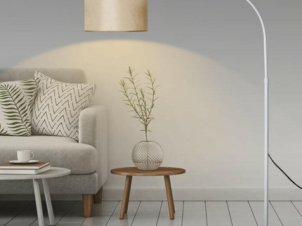 Modern LED Floor Lamp for Stylish Illumination with Adjustable Brightness.
