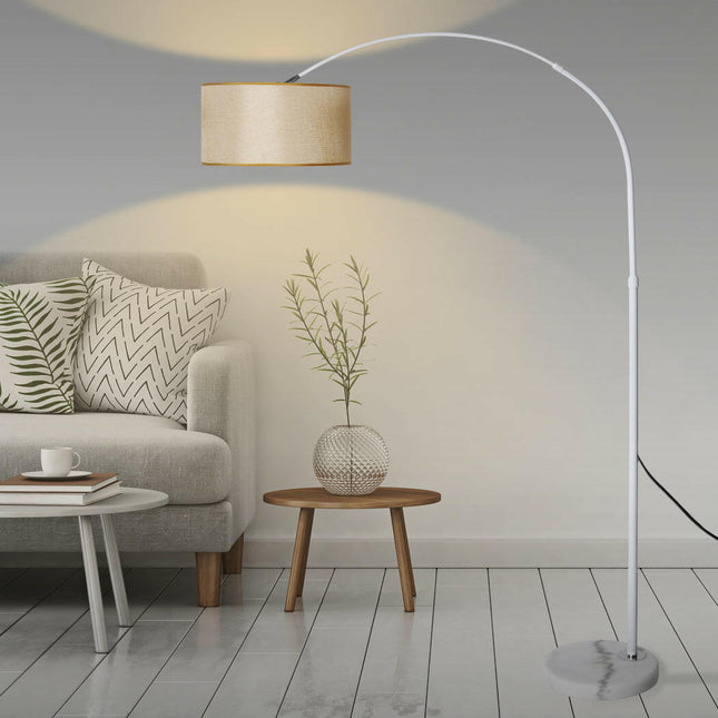 Modern LED Floor Lamp for Stylish Illumination with Adjustable Brightness.