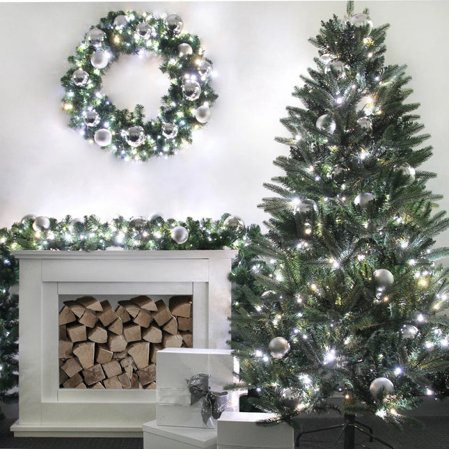 200 Dual Colour Micro LED Branch Lights Warm White / Cool White