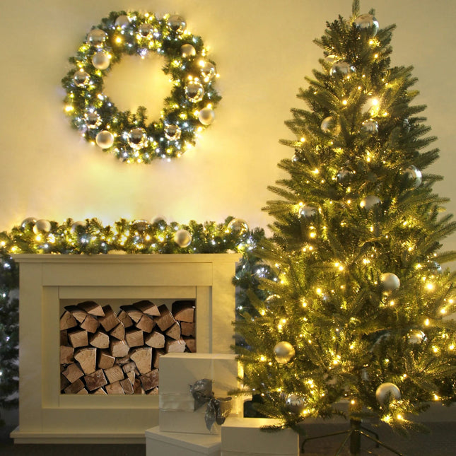 200 Dual Colour Micro LED Branch Lights Warm White / Cool White