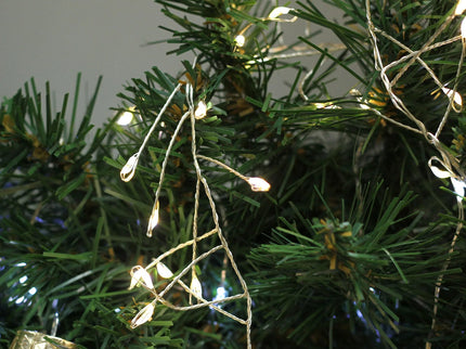 400 Dual Colour Micro LED Cluster Lights Warm White / Cool White