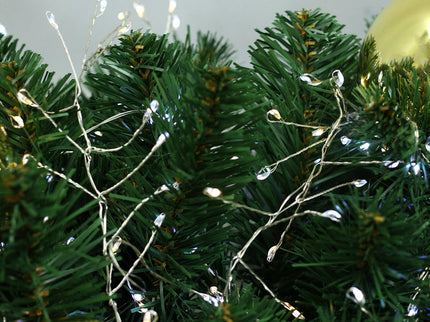 400 Dual Colour Micro LED Cluster Lights Warm White / Cool White