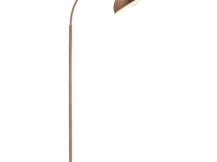 Manor Metal Floor Lamp Weathered Brass Antique Chrome Antique Copper.