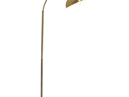 Manor Metal Floor Lamp Weathered Brass Antique Chrome Antique Copper.