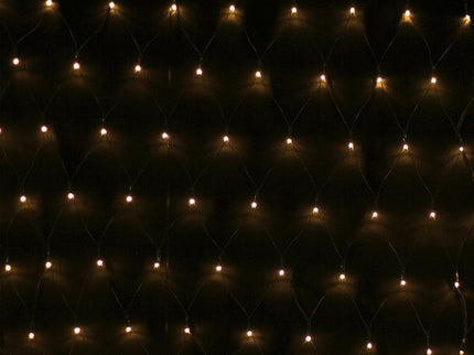 1600 WARM WHITE Led Snowing Net Light Waterfall Effect