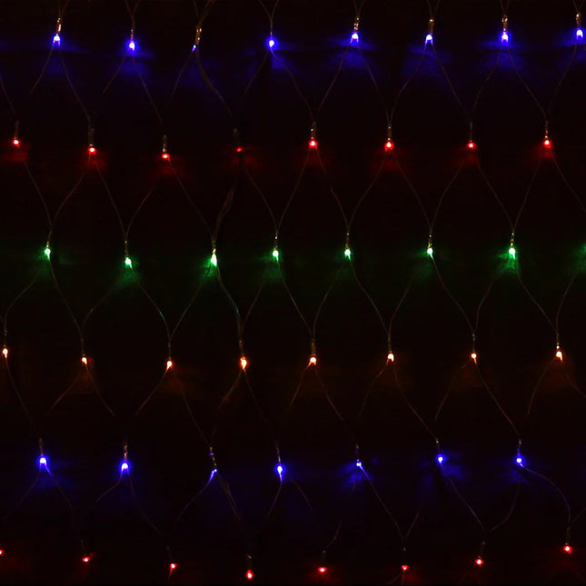 640 MULTICOLOUR Led Snowing Net Light Waterfall Effect