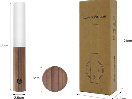 Motion Sensor Wall Light Indoor LED Rechargeable 2pcs for Home Lighting.