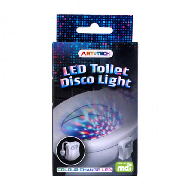 Led Toilet Disco Light with Color Changing LEDs and Motion Sensor.
