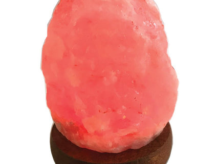 Red USB Himalayan Pink Salt Lamp Colour Light Bulb Mini Natural Rock Crystal.