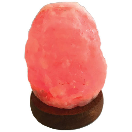 Red USB Himalayan Pink Salt Lamp Colour Light Bulb Mini Natural Rock Crystal.
