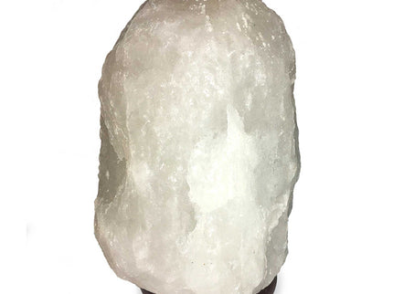 12V 12W 1-2Kg Himalayan White Salt Lamp Crystal Rock Natural Shape Unique Lamps.