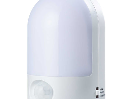 Motion Activated LED Light Round Portable Hanging Battery Night Sensor Lamp.