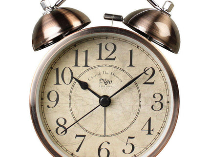 Dual Alarm Clock Twin Bell Alarm Clock Bedroom Table Desk Alarm Clock Backlight.