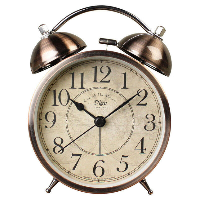 Dual Alarm Clock Twin Bell Alarm Clock Bedroom Table Desk Alarm Clock Backlight.