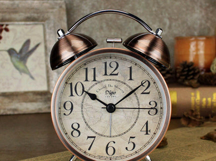 Dual Alarm Clock Twin Bell Alarm Clock Bedroom Table Desk Alarm Clock Backlight.