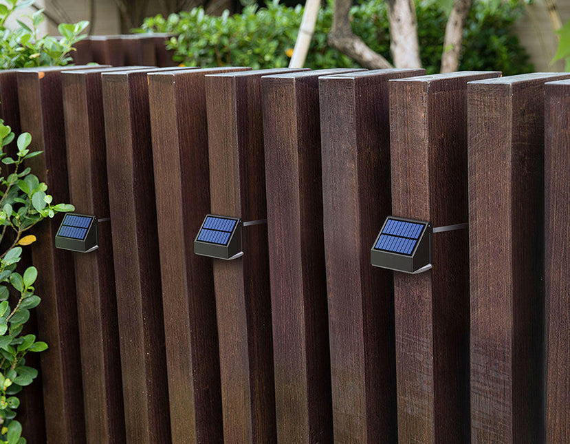 LED Wall Light with Motion Sensor Outdoor Solar Powered Security Light.