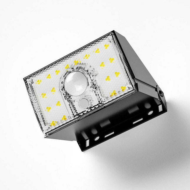 LED Wall Light with Motion Sensor Outdoor Solar Powered Security Light.