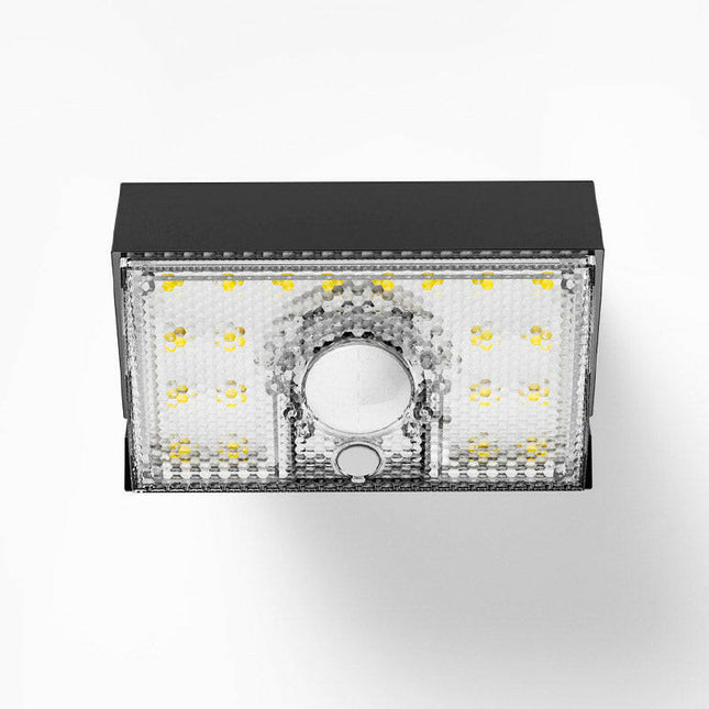 LED Wall Light with Motion Sensor Outdoor Solar Powered Security Light.