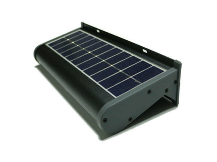 Solar Wall Signage Lights Bright LED Solar-Powered Sign Illumination.