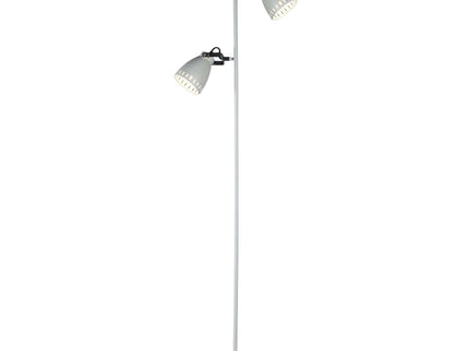 Audrey Floor Lamp White Modern Metal Ambient Lighting for Home.