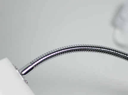 Ellie Table Lamp White Stylish Adjustable Metal Desk Light.