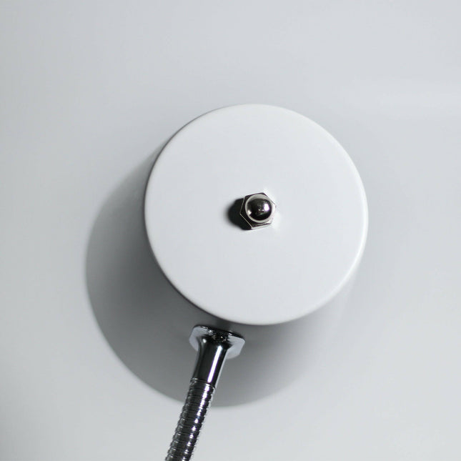 Ellie Table Lamp White Stylish Adjustable Metal Desk Light.