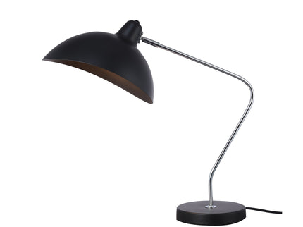 Abby Table Lamp Black Modern Stylish Desk Light.