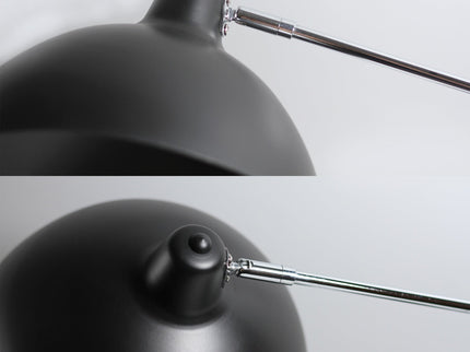 Abby Table Lamp Black Modern Stylish Desk Light.