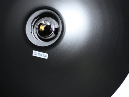 Abby Table Lamp Black Modern Stylish Desk Light.
