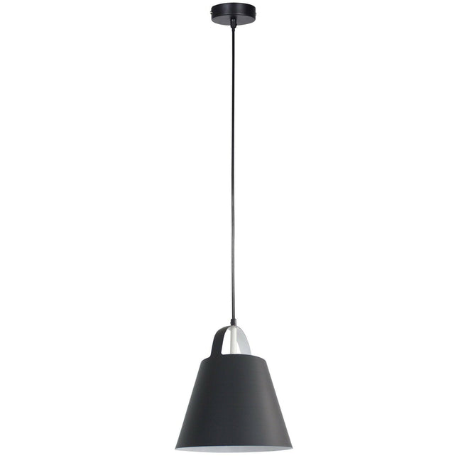Clark Pendant Light Black Modern Ceiling Light for Contemporary Decor.