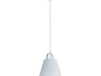 Clark Pendant Light White Modern Ceiling Fixture for Stylish Interiors.