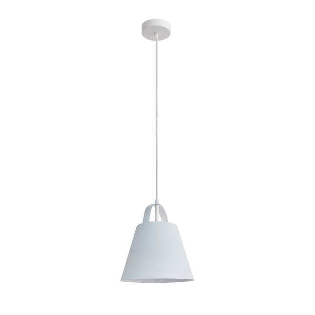 Clark Pendant Light White Modern Ceiling Fixture for Stylish Interiors.