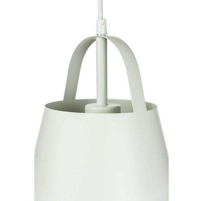 Clark Pendant Light White Modern Ceiling Fixture for Stylish Interiors.