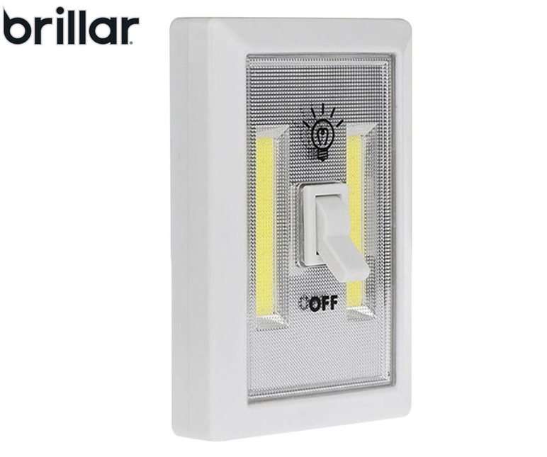 Brillar Wireless Light Switch with Cob Led Technology Compact Bright Light.