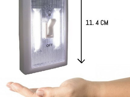Brillar Wireless Light Switch with Cob Led Technology Compact Bright Light.