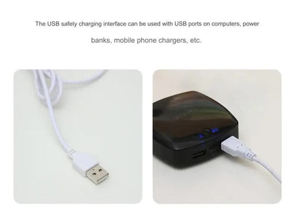 Starry Sky LED Planet Night Light with Wooden Base, USB Rechargeable