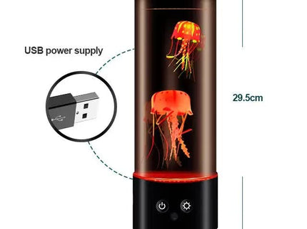 LED Jellyfish Lamp Creative Night Light for Bedroom and Children's Room.