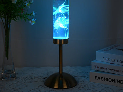 Daisy Eternal Flower Acrylic Table Lamp - Color-Changing LED, USB Rechargeable, Touch Control