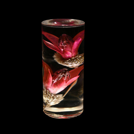 Lily Eternal Flower Acrylic Table Lamp - Color-Changing LED USB Rechargeable Touch.