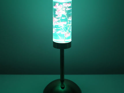 Gypsophila Paniculata Eternal Flower Acrylic Table Lamp - Color-Changing LED, USB Rechargeable, Touch Control
