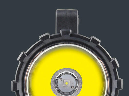White LED Searchlight Rechargeable Handheld Spotlight 500m Range Long Lasting.